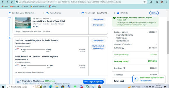 Booking Flight Tickets