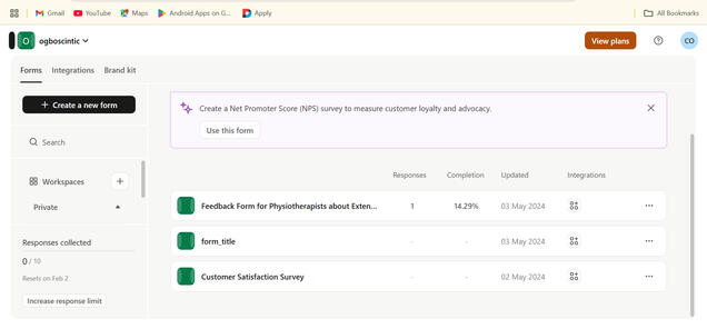 Survey/Feedback Form